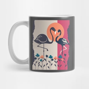 Flamingos in paradise Mug